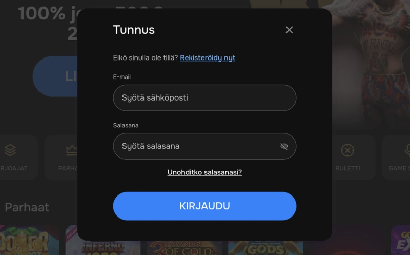 MrPunter Login